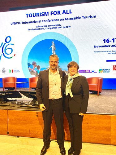 Zoritsa Urosevic, Executive Director UNWTO and Ignatios Fotiou, TOBEA President